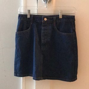 Brandy Melville jean skirt